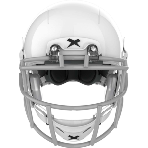 Xenith Youth X2E+ Football Helmet, Kids, Medium, White/Grey
