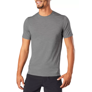 Smartwool Men's Merino SS Tee, Small, Light Grey Heather