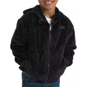 The North Face Little Kids' Osito Full-Zip Fleece Hoodie, Size 4, Tnf Black