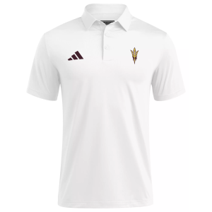 Adidas adidas Men's Arizona State Sun Devils White Ultimate365 Mesh Polo, Large - $80.00 at DICK'S Sporting Goods