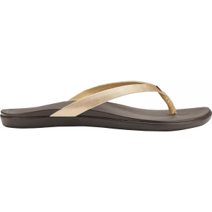 OluKai Women's Ho'opio Leather Sandals, Size 6, Bubbly