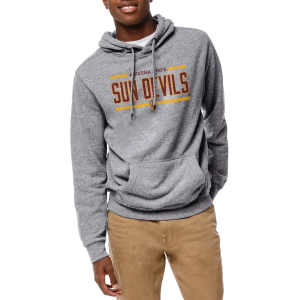 League-Legacy Men's Arizona State Sun Devils Grey Heritage Hoodie, Small, Gray