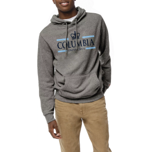 League-Legacy Men's Columbia Lions Grey Heritage Hoodie, Small, Gray