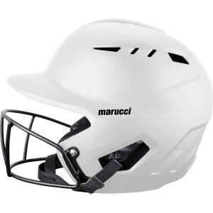 Marucci Marucci Women's Duravent Softball Batting Helmet w/ Facemask - L & XL, White - $79.99 at DICK'S Sporting Goods