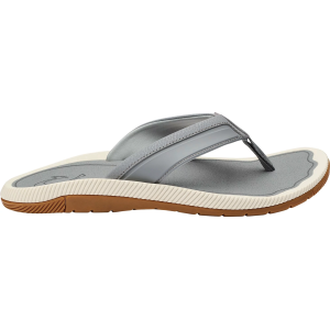 OluKai Men's Kukulu Sandals, Size 7, Grey