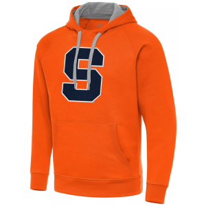 Antigua Men's Syracuse Orange Mango Victory Pullover Hoodie, Small