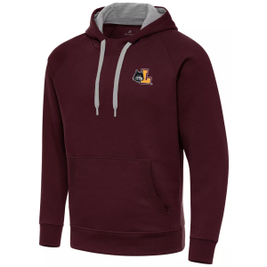 Antigua Men's Loyola-Chicago Ramblers Maroon Victory Pullover Hoodie, Small, Red