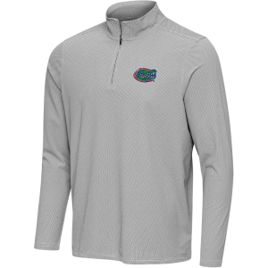 Antigua Men's Florida Gators Black Pave Quarter-Zip Pullover, XXL