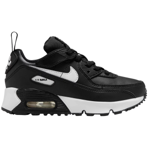 Nike Kids' Preschool Air Max 90 Easy On Shoes, Size 8, Black/White