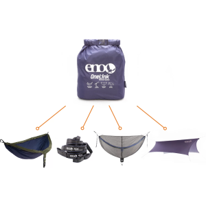 ENO OneLink Hammock System, Navy/Olive