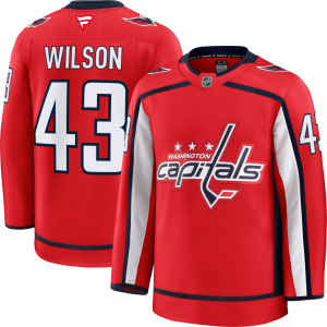 Fanatics NHL Men's Washington Capitals Tom Wilson #43 2024-2025 Premium Authentic Home Jersey, Size 52, Red - $250.00 at DICK'S Sporting Goods