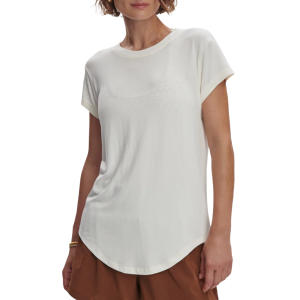 Varley Women's Short Sleeve Jade Seamless T-Shirt, L/XL, Snow White