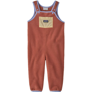 Patagonia Infants' Synchilla Overalls, 6M, Burl Red