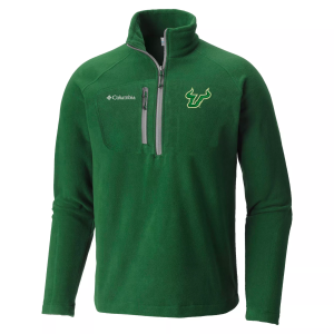 Columbia Columbia Men's South Florida Bulls Green Fast Trek 1/4 Zip Jacket, Medium - $75.00 at DICK'S Sporting Goods