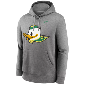 Nike Nike Adult Oregon Ducks Dk Grey Heather Club Fleece Hoodie, Men's, Medium, Gray - $75.00 at DICK'S Sporting Goods