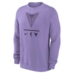 Nike Men's Golden State Valkyries Purple Club Logo Crew Neck Sweatshirt, XL