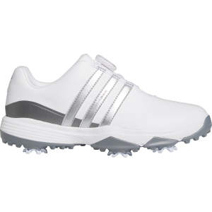 Adidas Adidas Youth Tour360 24 BOA Golf Shoes, Size 3, White/Silver/Grey - $74.99 at DICK'S Sporting Goods
