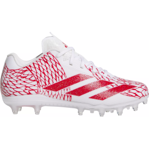 Adidas adidas Kids' adizero Electric.2 II Football Cleats, Size 1, White/Team Red - $74.99 at DICK'S Sporting Goods