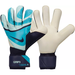 Nike Nike Adult Grip3 Goalkeeper Gloves, Men's, Size 8, Blue Fury/White - $72.00 at DICK'S Sporting Goods