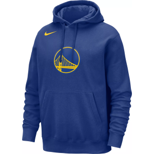Nike Men's Golden State Warriors Blue Logo Hoodie, XL