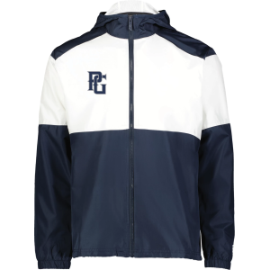 Perfect Game Boys' PG Series Jacket, Medium, Navy/White