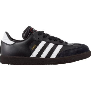 adidas Kids' Samba Classic Indoor Soccer Shoes, Size 1, Core Black/Running White