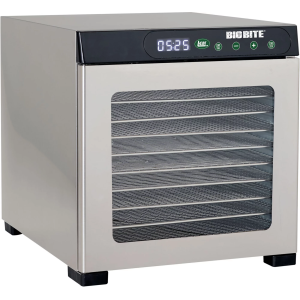 LEM BigBite 10-Tray Stainless Steel Dehydrator