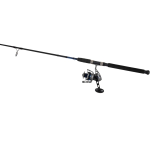 Tsunami Barrier II Boat Spinning Combo, Aluminum