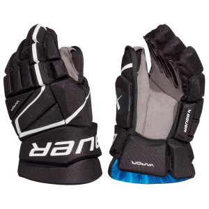 Bauer 2023 Vapor Volt Ice Hockey Gloves - Intermediate, Men's, Size 12, Black/White