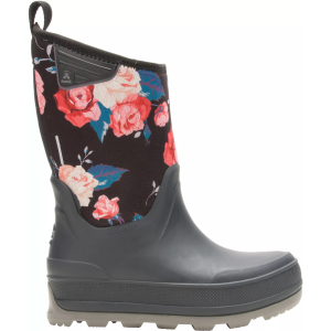 Kamik Kids' Timber Rain Boots, Size 5, Flower