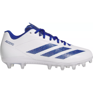 adidas Kids' adizero Electric.2 II Football Cleats, Size 3, White/Royal