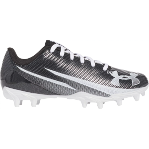 Under Armour Kids' Blur Select MC Football Cleats, Size 2, Black/Grey