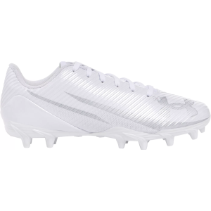 Under Armour Kids Blur Select MC Football Cleats, Size 1.5, White/Silver