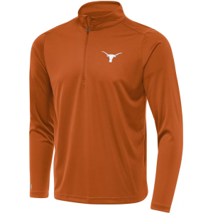 Antigua Men's Texas Longhorns Burnt Orange Tribute Quarter-Zip Pullover, XXL