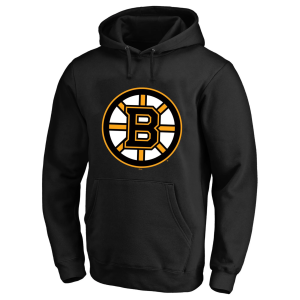 Profile Varsity Men's Boston Bruins Black Big and Tall Logo Pullover Hoodie, 3X