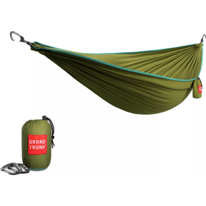 Grand Trunk TrunkTech Double Hammock, Green/Aqua