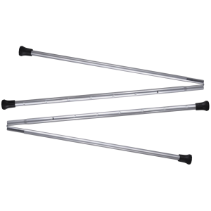 Big Agnes Accessory Backpacking Tarp Poles, Gray