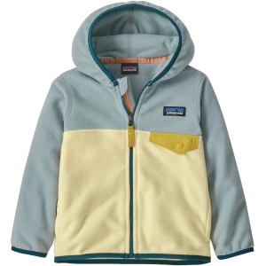 Patagonia Toddlers Micro D Snap-T Fleece Jacket, 12-18M, Buttercup Yellow