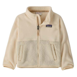 Patagonia Toddlers' Cozy Fluff Jacket, 12M, Natural