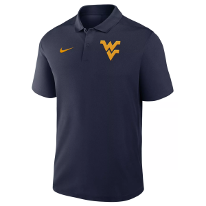 Nike Men's West Virginia Mountaineers College Navy Victory Polo, Small, Blue