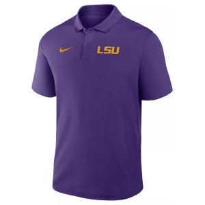 Nike Men's LSU Tigers Court Purple Victory Polo, XXL