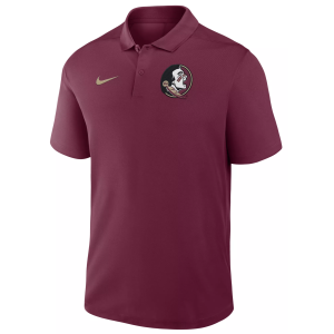 Nike Men's Florida State Seminoles Team Maroon Victory Polo, XL, Red