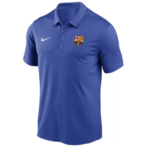 Nike Nike Adult FC Barcelona Royal Logo Polo, Men's, Small, Blue - $68.00 at DICK'S Sporting Goods