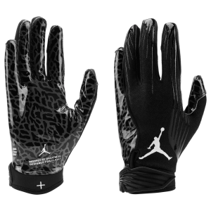 Jordan Jordan Adult Fly Lock Football Glove, Men's, Small, Black/Black/White - $65.00 at DICK'S Sporting Goods