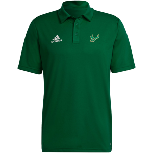 Adidas adidas Men's South Florida Bulls Green Entrada Polo, Large - $65.00 at DICK'S Sporting Goods