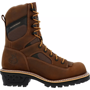 Georgia Boots Georgia Boots Men's LTX 9" Logger Waterproof Work Boots, Brown - $214.99 at DICK'S Sporting Goods