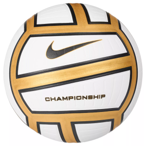 Nike 12p Championship Volleyball, Gold/White/Black