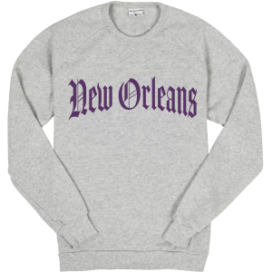 Where I'm From Where I'm From Unisex New Orleans Gray Arch Fleece Crew Neck Sweatshirt, Men's, Medium - $14.97 at DICK'S Sporting Goods