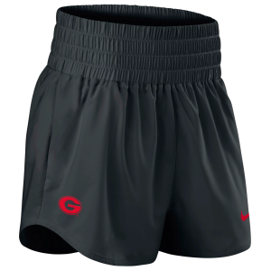 Nike Women's Georgia Bulldogs Black Dri-FIT One Shorts, Small
