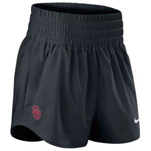 Nike Women's Oklahoma Sooners Black Dri-FIT One Shorts, Small